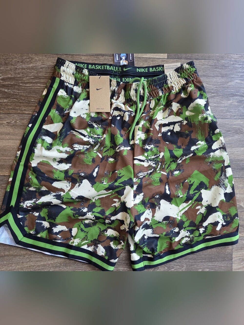 Nike Dri-Fit DNA Basketball Shorts Camo Mens Size Large